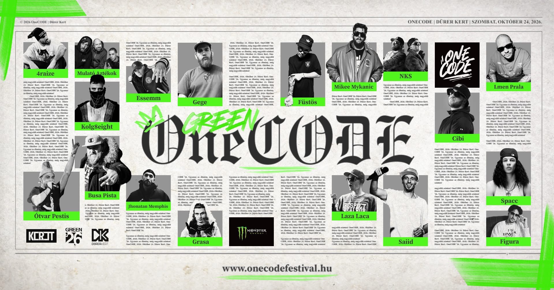 One Code Festival poster